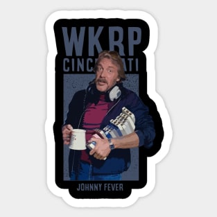 wkrp in cincinnati - fever Sticker